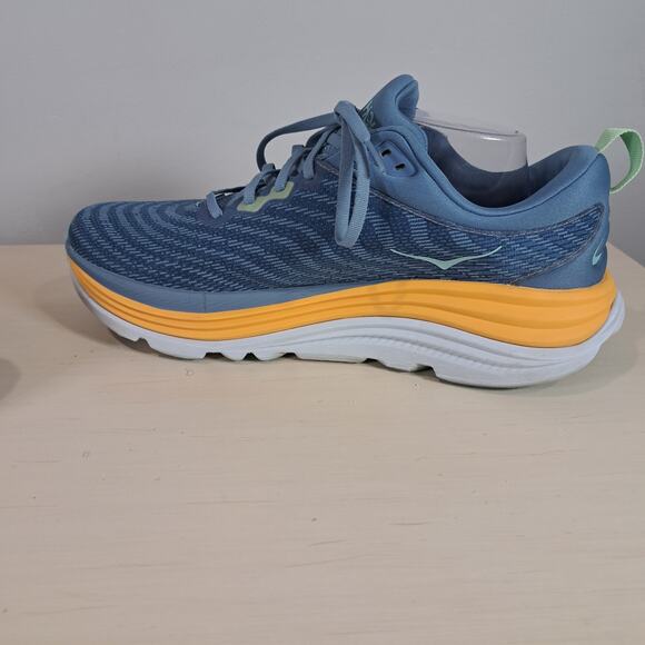 Hoka Gaviota 5 Men's Running Walking Shoe Size 11.5 D Blue Orange - Picture 6 of 12
